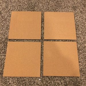 Cork board Tiles-4 pack